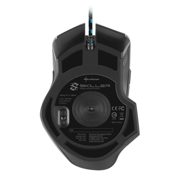 SHARKOON GAMING MOUSE 10.800 DPI PMW3336 RGB
